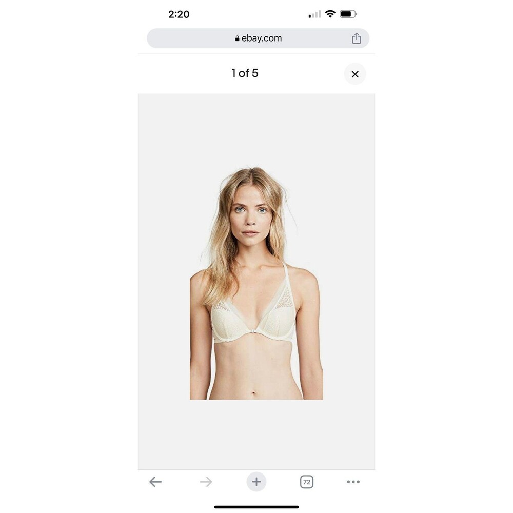 Calvin Klein Women's Ck Black Endless Plunge Push Up